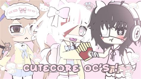 ୨୧ cutecore oc’s !! ୨୧ | gacha life - YouTube