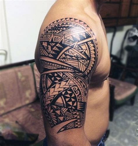 Tattoo Trends – Half Sleeve Maori Male Tattoo Design Ideas With Black Ink | Tetoválásötletek ...