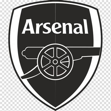 Arsenal Logo Black And White