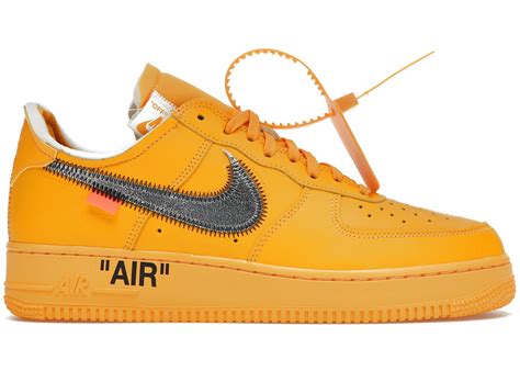 Off-White™ x Nike Air Force 1 University Gold