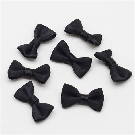 60pcs Mini Fabric Ribbon Bow Tie / Tiny Satin Bows 20mm X - Etsy