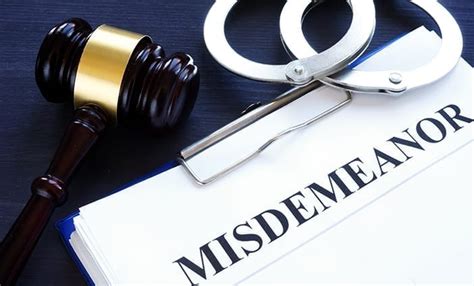 Understanding Misdemeanor Offenses | GFT Lawyers