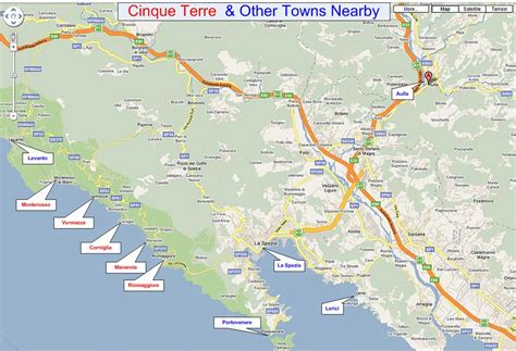 Mapas de Manarola - Itália | MapasBlog