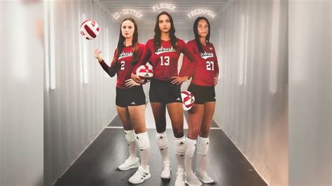 Trio of Husker volleyball players earn weekly Big Ten honors