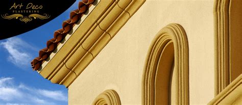 Crown Molding - Exterior - Art Deco Plastering