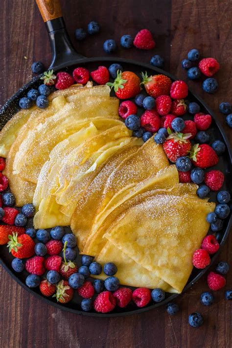 Easy Crepe Recipe (VIDEO) - NatashasKitchen.com