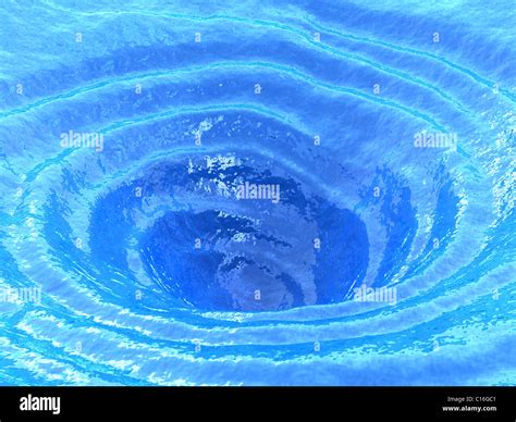 Ocean whirlpool, water vortex Stock Photo - Alamy