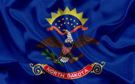 Download wallpapers North Dakota State Flag, flags of States, flag State of North Dakota, USA ...