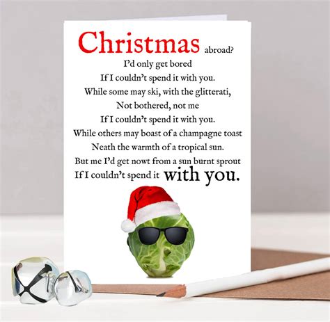 Funny Sprout Christmas Card By Helena Tyce Designs | notonthehighstreet.com