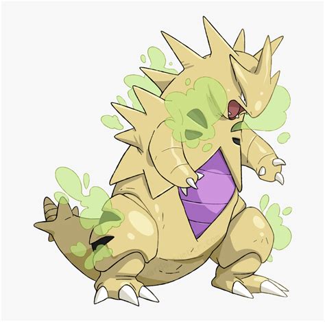 Shiny Tyranitar Drawing, HD Png Download - kindpng