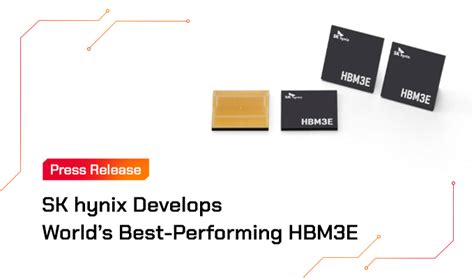 SK hynix Develops World’s Best Performing HBM3E