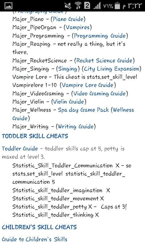 Sims 4 toddler cheats - modelstito