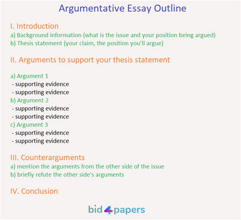 How to Write an Argumentative Essay | Bid4Papers