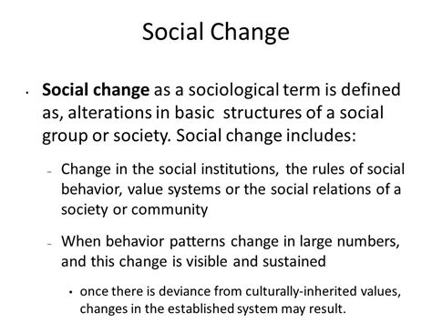 Social Change in Modern Society: Sociological theories of social change ...