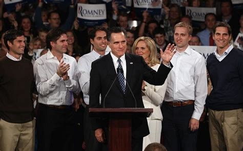 US election 2012: Mitt Romney 'pushed sons' faces into plates of butter'