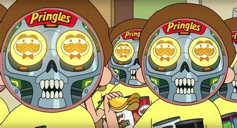 'Rick And Morty' Made Weird Super Bowl Commercial With Pringles