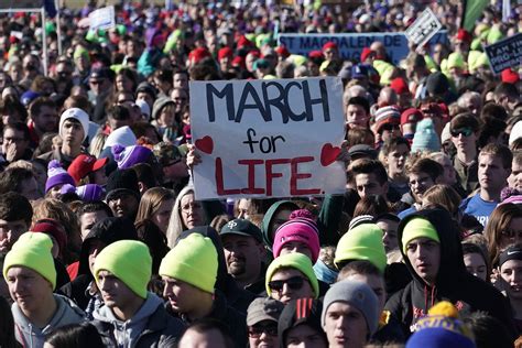 Annual March For Life Rally Winds Through Washington DC