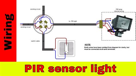 Motion Sensor Light Wiring Diagram - Wiring Diagram