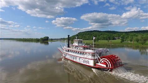 The Paddlewheel Cruse Boat Spirit of Peoria - YouTube