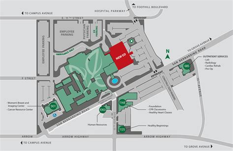 Adventist Hospital Campus Map