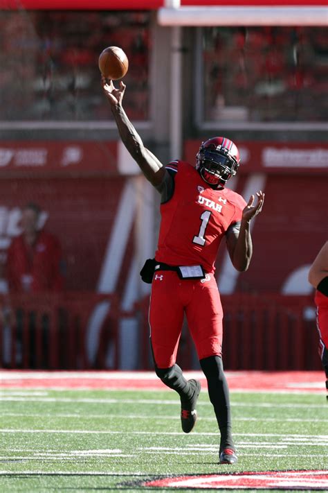 Utah Football's quarterback launches a pass. Utah Football, Utah Utes, Xbox Games, Quarterback ...