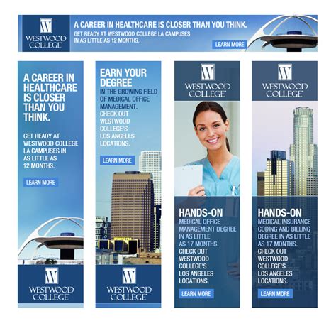 Westwood College Banner Ads – Liu’s Creations