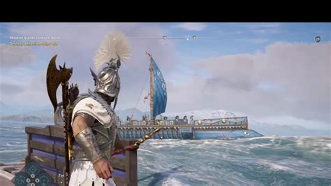 Assassin's Creed Odyssey: Obsidian Islands Conquest Battle. (Naval Combat) - YouTube