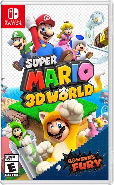 Random: Super Mario 3D World + Bowser's Fury Box Art Receives A Very ...