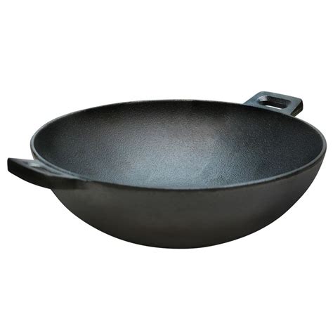 Cast Iron Wok-Flat Bottom Wok