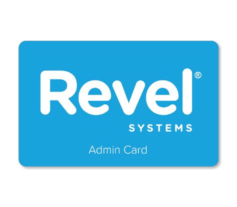 Revel Admin Cards (50 Pack) - eCard Systems