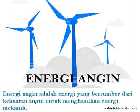 √ Energi Angin : Pengertian, Sumber, dan Pemanfaatan