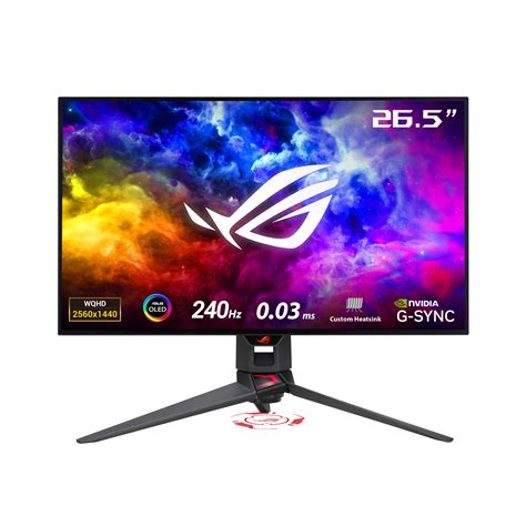 ASUS ROG Swift 27”1440P OLED DSC Gaming Monitor (PG27AQDM) - QHD ...