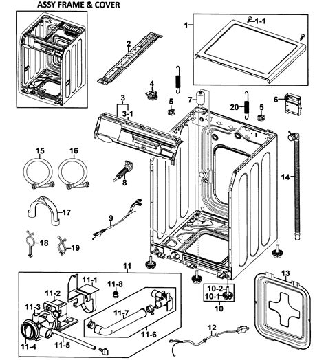 Samsung Washing Machine Parts Manual