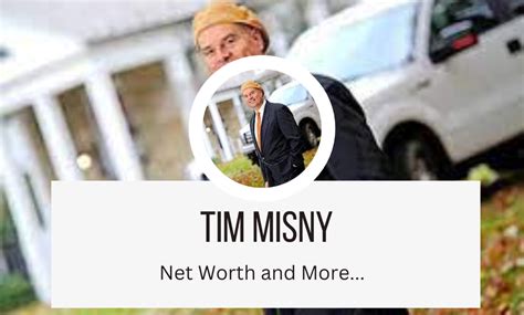 Tim Misny Net Worth - Tycoonworth