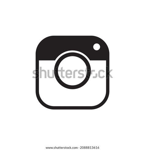 Camera Line Outline Icon Vector Logo Stock Vector (Royalty Free ...