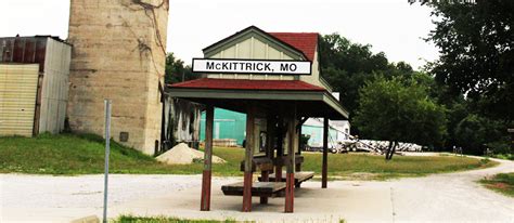 Hermann Missouri Katy Trail head at McKittrick