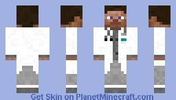 Doctor Steve Minecraft Skin