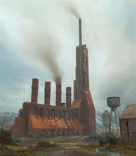 The Old Factory, Stéphane (Wootha) Richard on ArtStation at https://www.artstation.com/artwork ...