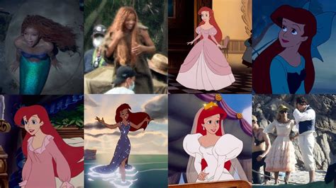 The Little Mermaid Live-Action Remake | Ariel's costumes reported from the test screening - YouTube