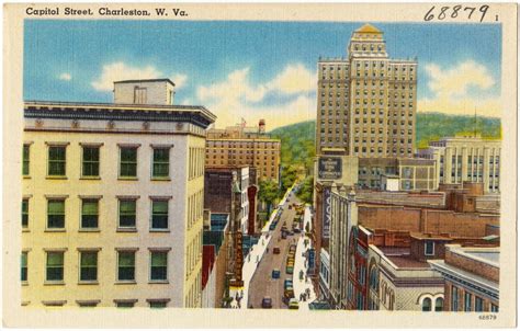 Postcard of Charleston, WV, sometime between 1930-1945 : r/WestVirginia