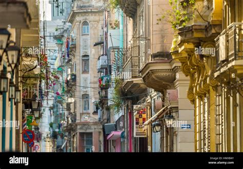 Havana CUBA old town Stock Photo - Alamy