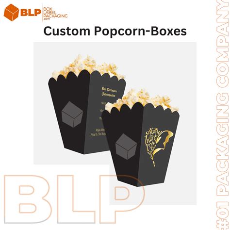 Custom Popcorn Boxes | Printed Popcorn Bags with Logo | by Alicedavise ...