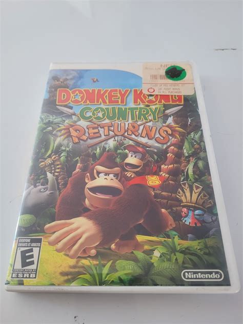 Wii Donkey Kong Country Returns - Etsy