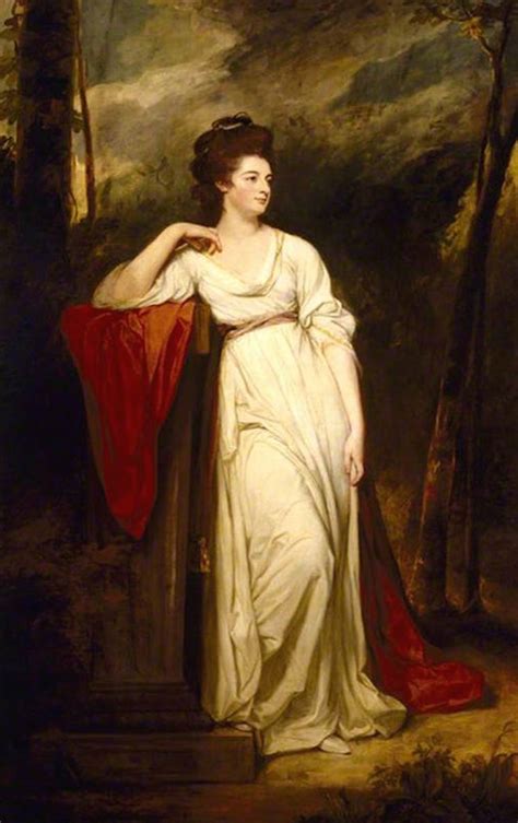 1780-1781 Frances Woodley by George Romney (Kingston Lacy - Wimborne Minster, Dorset, UK) X 1.5 ...