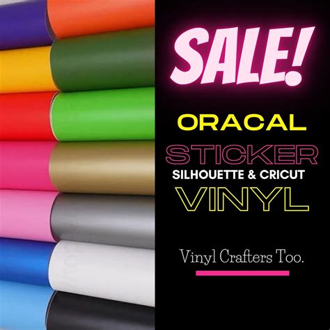 Oracal 651 Vinyl Sheets Permanent Vinyl Silhouette Vinyl - Etsy