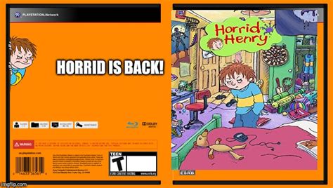 My Very First Fanmade Horrid Henry Video Game On The PlayStation 3 - Imgflip