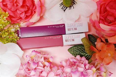 Maybelline SuperStay Matte Ink Review & Swatch - Style Vanity