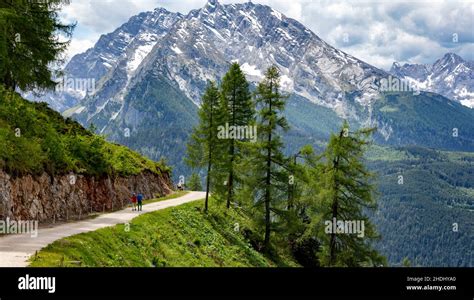 hiking, trail, berchtesgaden alps, trails Stock Photo - Alamy