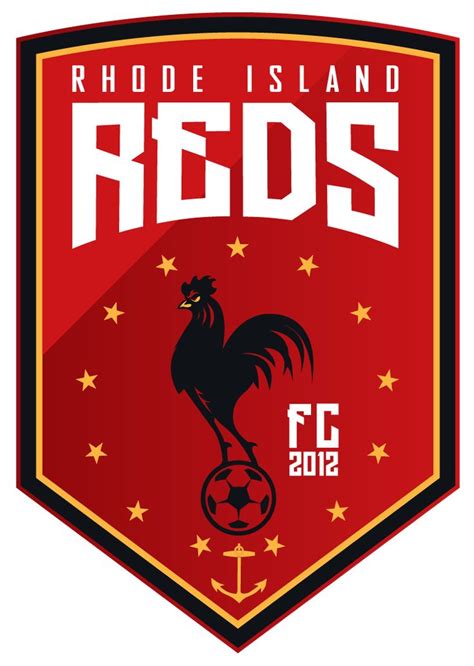 Rhode Island Reds Soccer Club - Rhode Island-USA en 2022 | Escudo, Logotipos