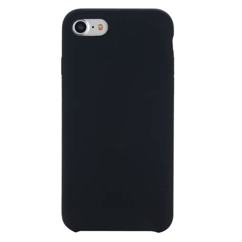 Liquid Silicone iPhone 7/8/SE 2020/SE 2022 case - Black